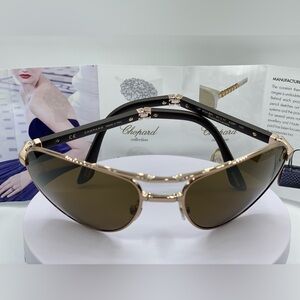 👑Chopard 3PSCH B81 Polarized, Folding ❗️Made in Italy 🇮🇹 100% Authentic